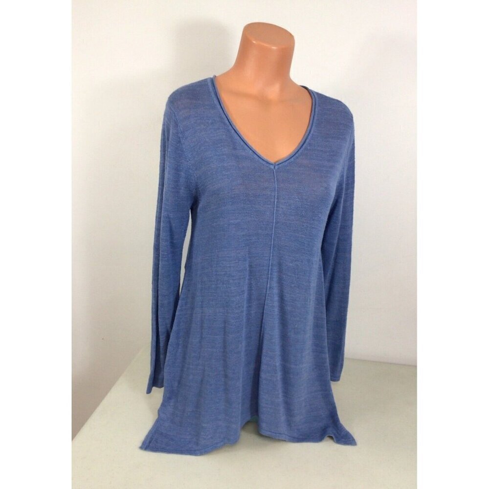 Soft Surroundings Linen Sweater Womens Medium
